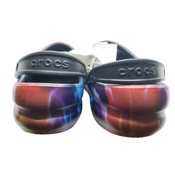 Crocs Tie Dye Rainbow Bistro Graphic Clogs Sandals Colorful Mens US 15 EUR 50 51 - Picture 4 of 6